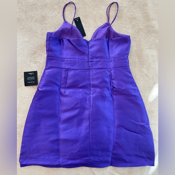 Lulu’s It’s a Glamorous Life Women’s Mini Party Dress. Large, purple - Picture 7 of 10